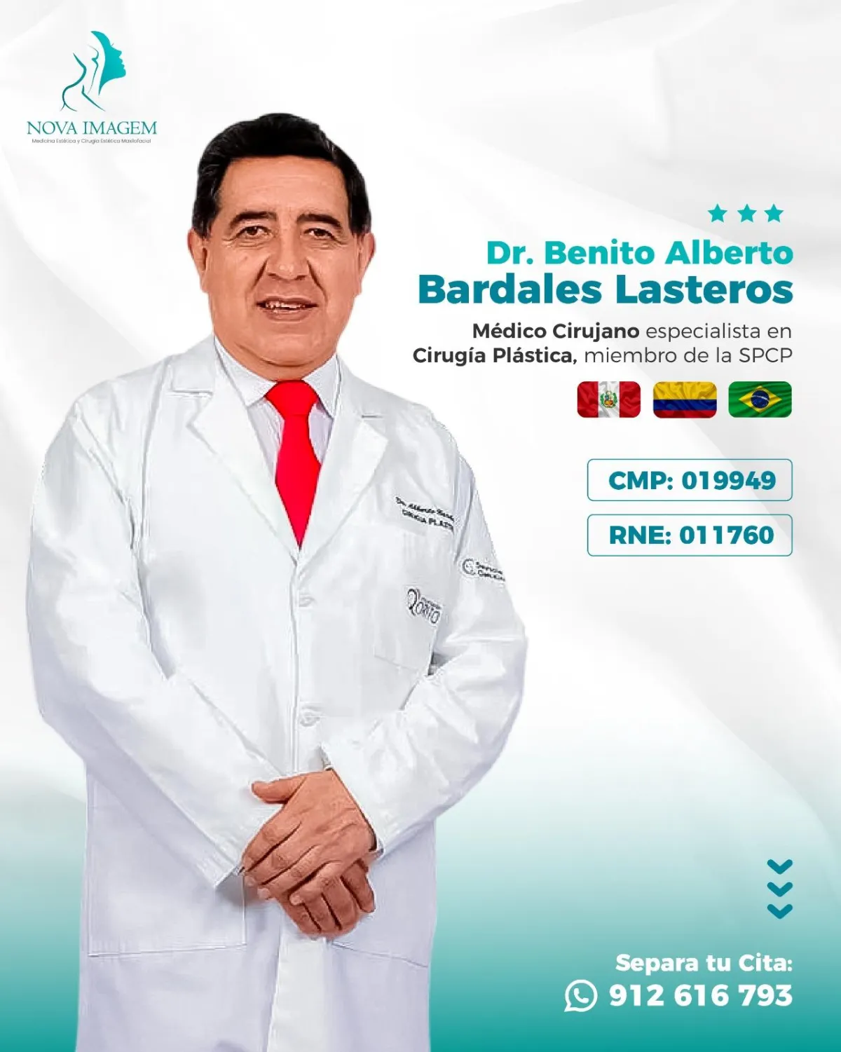 Dr. Benito Alberto Bardales Lasteros
